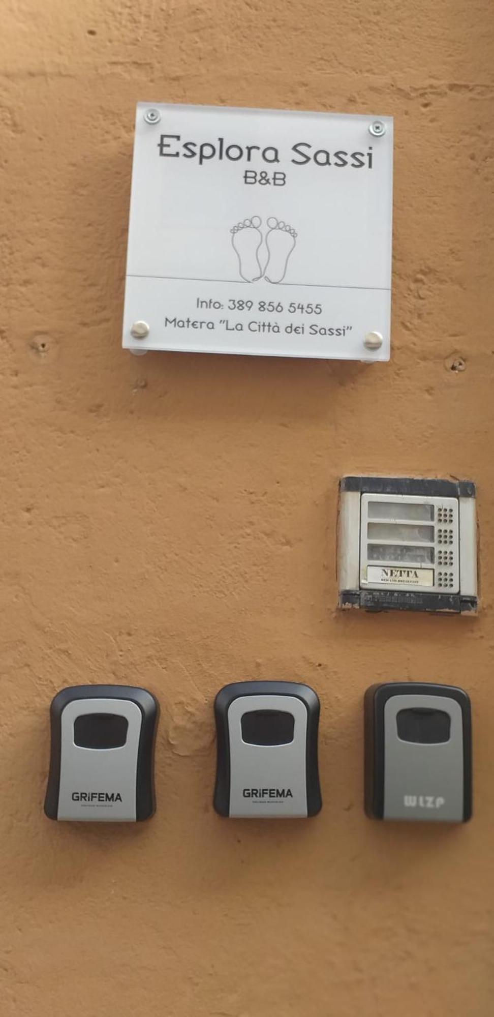 Esplora Sassi Bed & Breakfast Matera Exterior photo
